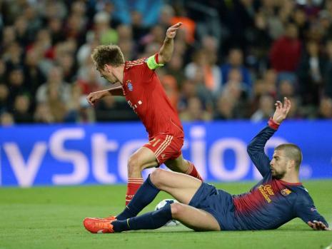 挪威碾压拜仁,皮克高光表现 挪威碾压拜仁,皮克高光表现