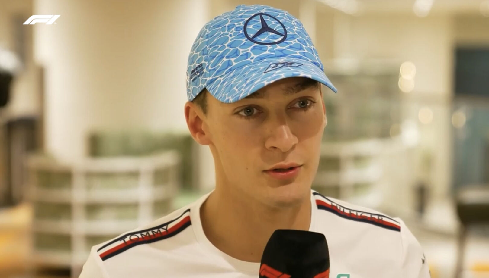 法拉利绝杀威廉姆斯，拉塞尔高光表现